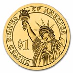 2009-D William Harrison 25-Coin Presidential Dollar Roll