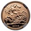 2009 Great Britain Gold 1/4 Sovereign MS-69 NGC