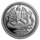 2009 Isle of Man 1 oz Platinum Angel Proof