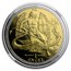 2009 Isle of Man Bi-Metallic 1 oz Gold Angel PF-70 NGC (25th Ann)