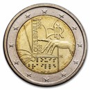 2009 Italy 2 Euro Louis Braille BU