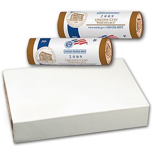 2009 Lincoln Cent Birthplace (P&D 2 Roll Mint Wrapped Set) 2009 Lincoln Cent Birthplace (P&D 2 Roll Mint Wrapped Set)