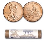 2009 Lincoln Cent Formative Years (P&D 2 Roll Mint Wrapped Set)