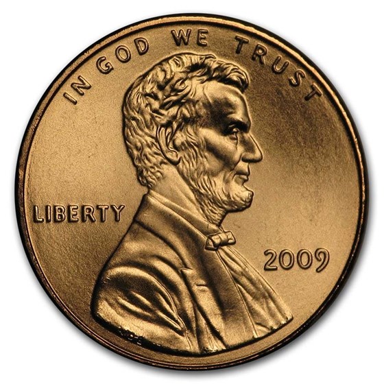 2009 Lincoln Cent Presidency BU (Red) 2009 Lincoln Cent Presidency BU (Red)