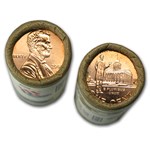 2009 Lincoln Cent Professional Life (P&D 2 Roll Mint Wrapped Set)