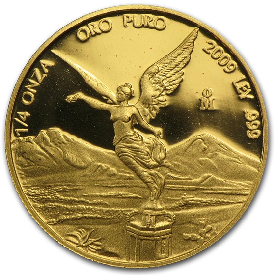 2009 Mexico 1/4 oz Proof Gold Libertad 2009 Mexico 1/4 oz Proof Gold Libertad