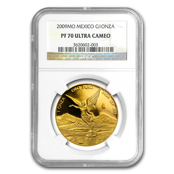 2009 Mexico 1 oz Gold Libertad PF-70 NGC 2009 Mexico 1 oz Gold Libertad PF-70 NGC