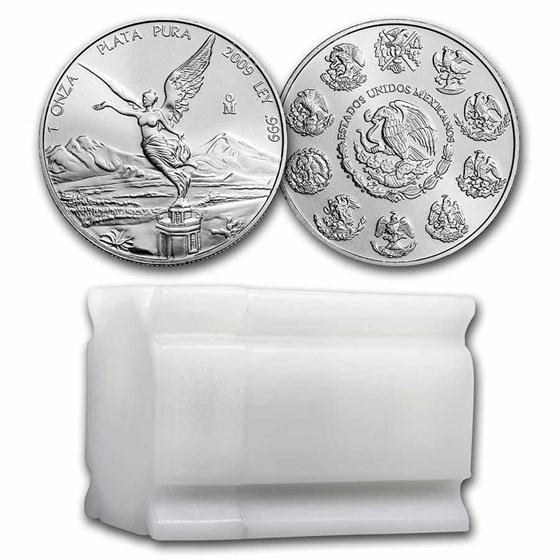2009 Mexico 1 oz Silver Libertad BU (Abrasions) 2009 Mexico 1 oz Silver Libertad BU (Abrasions)