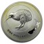2009 New Zealand 1 oz Silver Icons $1 Kiwi & Map BU