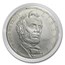 2009-P Abraham Lincoln $1 Silver Commem BU (Capsule only)