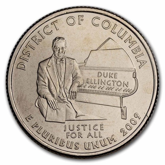 2009-P District of Columbia Quarter BU 2009-P District of Columbia Quarter BU