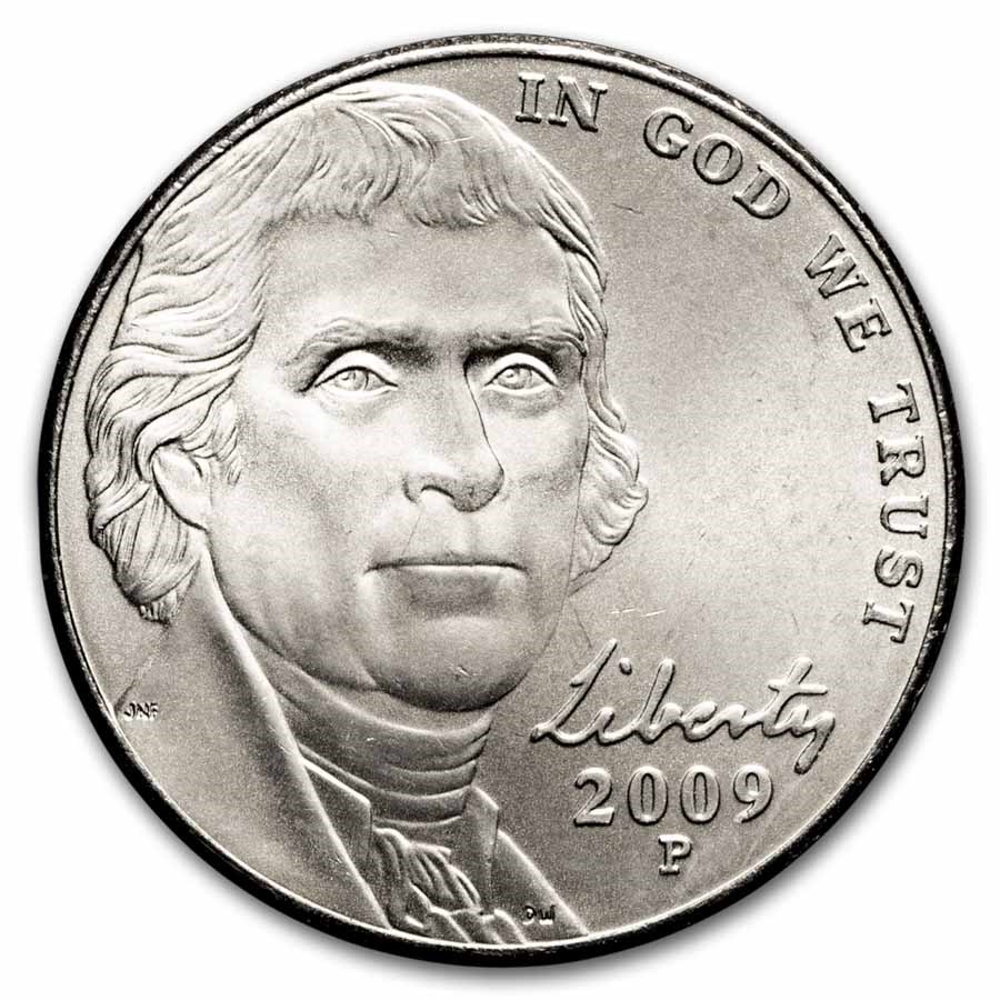 2009-P Jefferson Nickel BU
