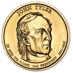 2009-P John Tyler Presidential Dollar BU
