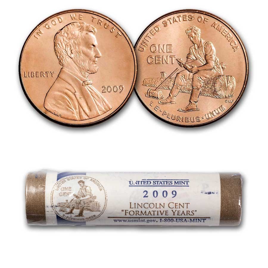 Buy 50-Coin 2009-P Lincoln Cent Formative Years BU | APMEX