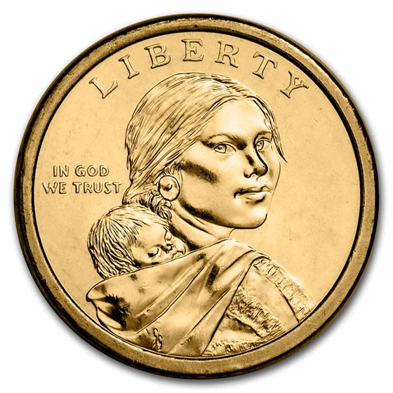 2009-P Native Amer $1 - Three Sisters BU 2009-P Native Amer $1 - Three Sisters BU