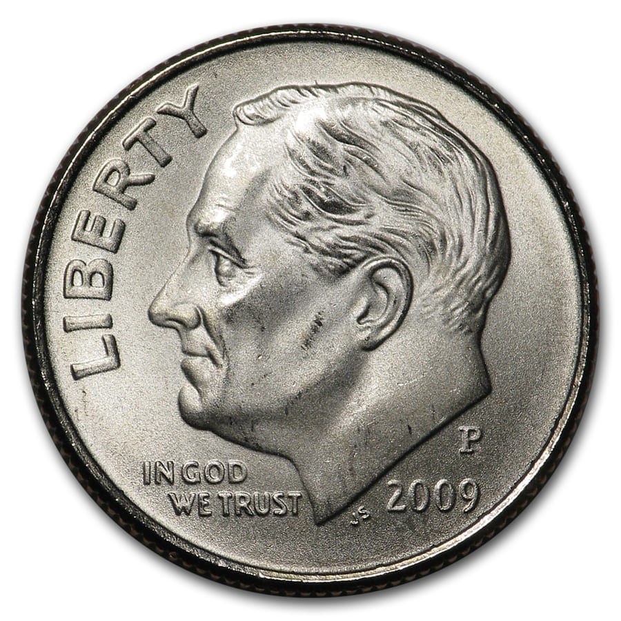 2009-P Roosevelt Dime BU