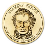 2009-P Zachary Taylor 25-Coin Presidential Dollar Roll