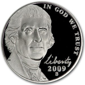 2009-S Jefferson Nickel Gem Proof