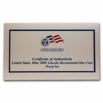 2009-S Lincoln Cent 4-Coin Bicentennial Proof Set