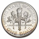 2009-S Roosevelt Dime 50-Coin Roll Proof (Silver)