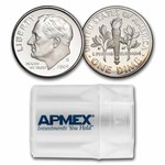 2009-S Roosevelt Dime 50-Coin Roll Proof (Silver)