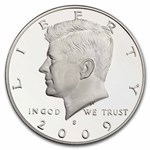 2009-S Silver Kennedy Half Dollar 20-Coin Roll Proof