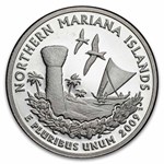 2009-S U.S. N. Mariana Quarter Proof 40-Coin Roll (Silver)