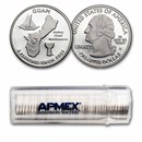 2009-S U.S. Territory Guam Quarter Proof 40-Coin Roll (Silver)