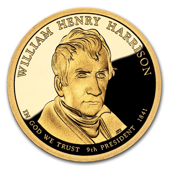 2009-S William Harrison Presidential Dollar Proof 2009-S William Harrison Presidential Dollar Proof