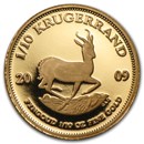 2009 South Africa 1/10 oz Proof Gold Krugerrand