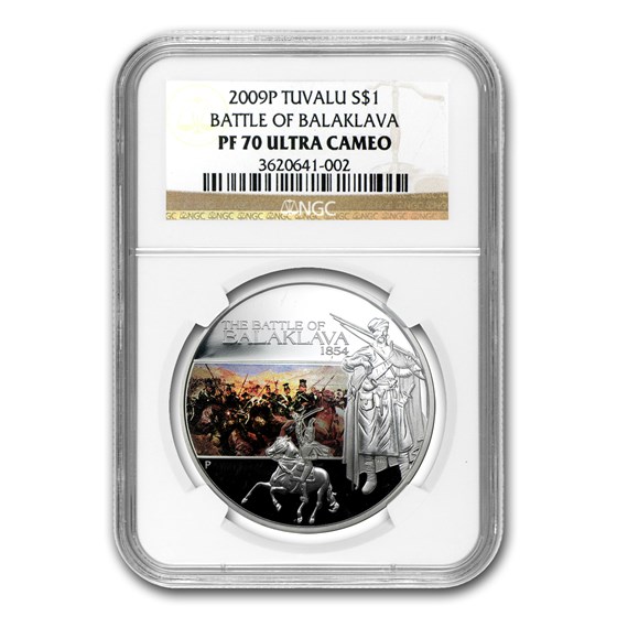 2009 Tuvalu 1 oz Silver Balaklava PF-70 NGC 2009 Tuvalu 1 oz Silver Balaklava PF-70 NGC
