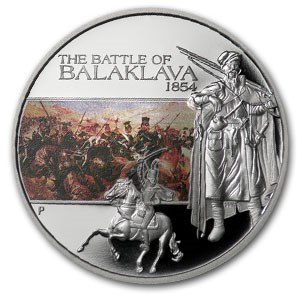 2009 Tuvalu 1 oz Silver Battle of Balaklava Proof 2009 Tuvalu 1 oz Silver Battle of Balaklava Proof