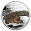 2009 Tuvalu 1 oz Silver Saltwater Crocodile Proof