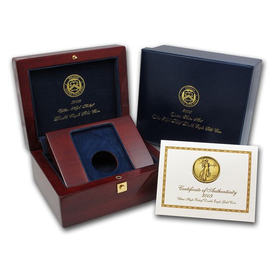 2009 Ultra High Relief Box & CoA w/Custom Insert to Hold Slab