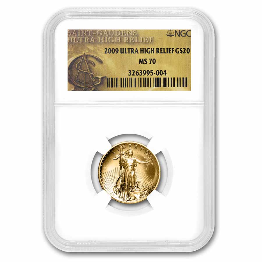 Buy 2009 Ultra High Relief Double Eagle MS-70 NGC (St Gaudens