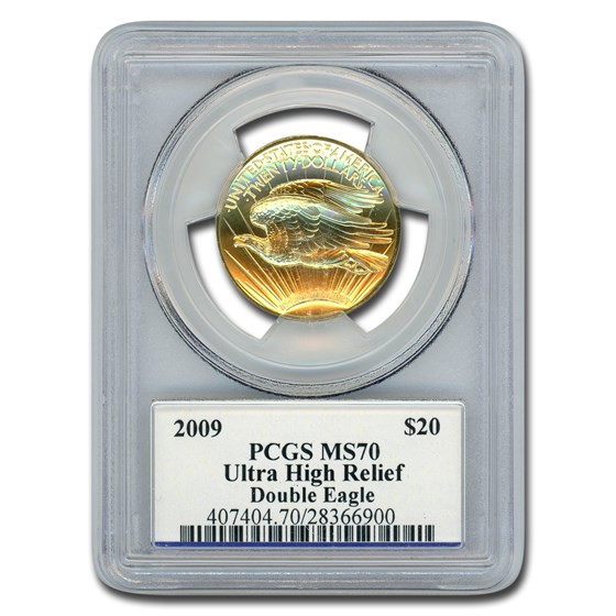 2009 Ultra High Relief Double Eagle MS-70 PCGS (Edmund Moy)