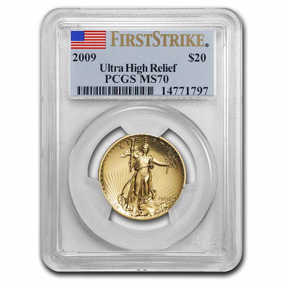 Buy 2009 Ultra High Relief Double Eagle MS-70 PCGS (FirstStrike 