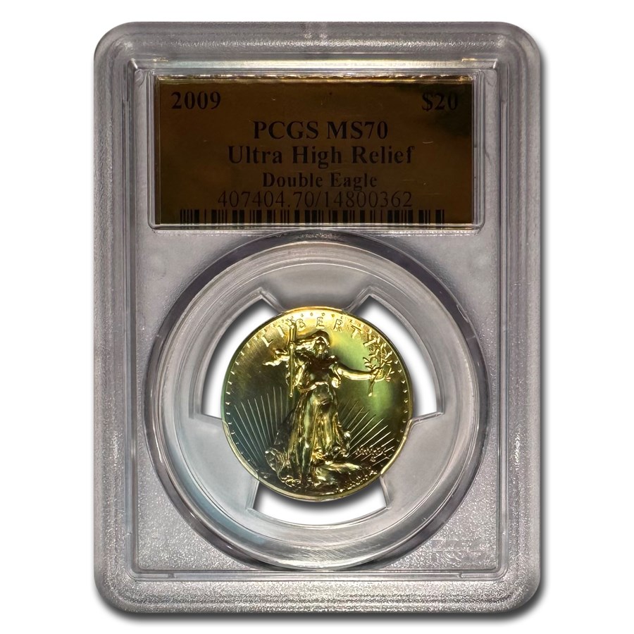 2009 Ultra High Relief Double Eagle MS-70 PCGS (Gold Foil)