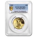 2009 Ultra High Relief Gold Double Eagle MS-70 PL PCGS