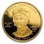 2009-W 1/2 oz Proof Gold Anna Harrison (w/Box & COA)