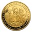 2009-W 1/2 oz Proof Gold Anna Harrison (w/Box & COA)