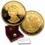 2009-W 1/2 oz Proof Gold Anna Harrison (w/Box & COA)