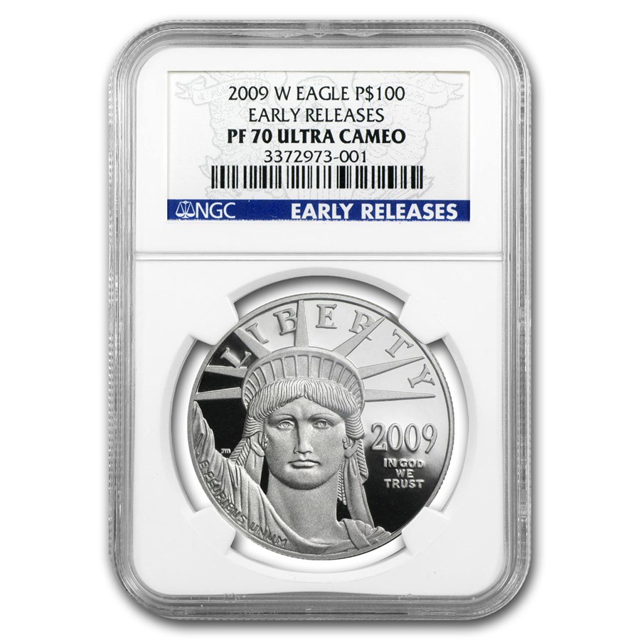2009-W 1 oz Proof American Platinum Eagle PF-70 NGC (ER)