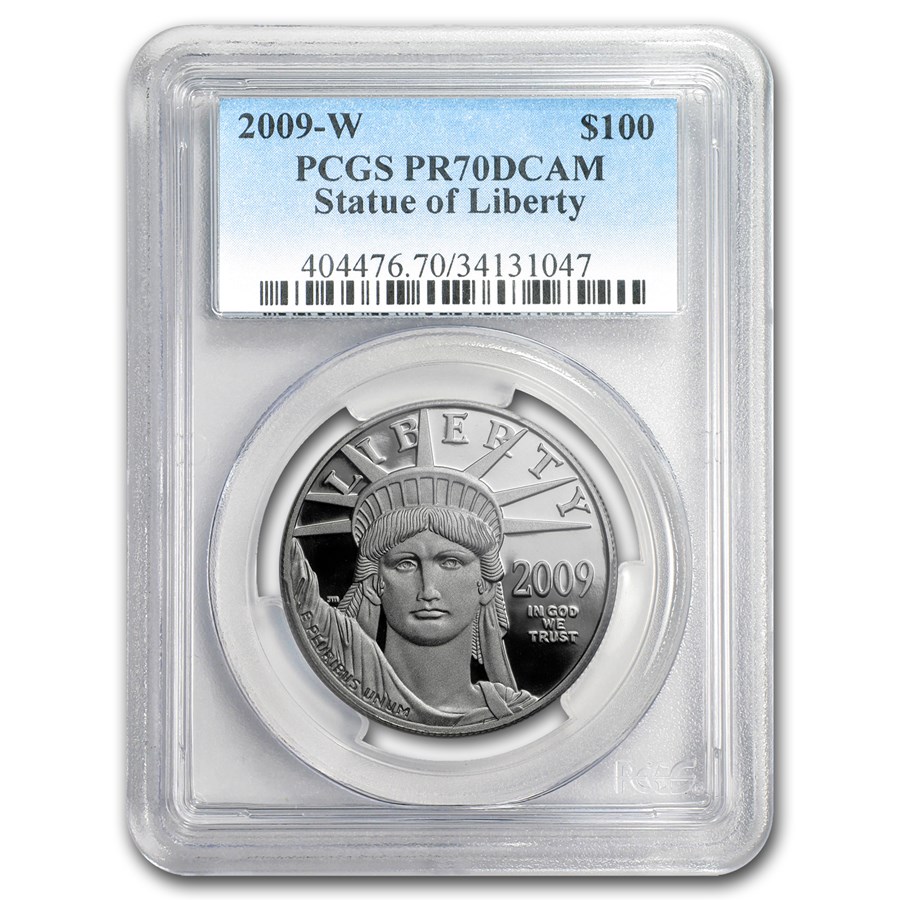 2009-W 1 oz Proof American Platinum Eagle PR-70 PCGS