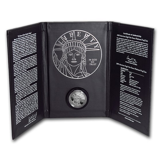 2009-W 1 oz Proof American Platinum Eagle (w/Box & COA) 2009-W 1 oz Proof American Platinum Eagle (w/Box & COA)