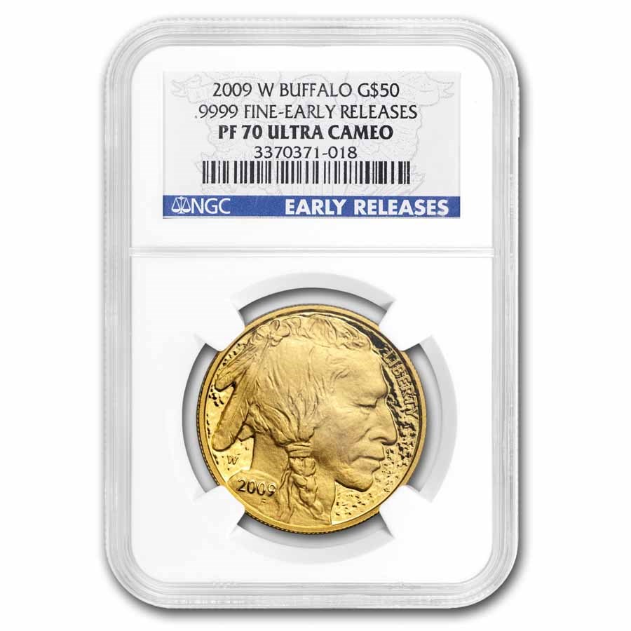 2009-W 1 oz Proof Gold Buffalo PF-70 NGC (ER)