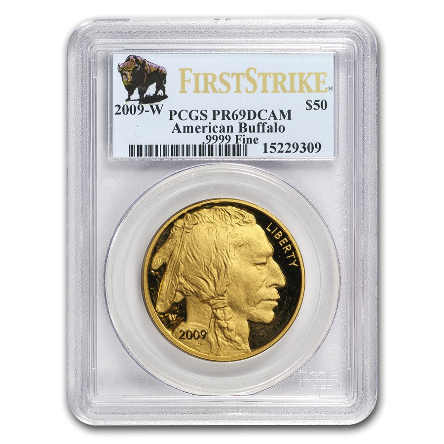 2009-W 1 oz Proof Gold Buffalo PR-69 PCGS (FirstStrike®)