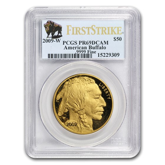 2009-W 1 oz Proof Gold Buffalo PR-69 PCGS (FirstStrike®) 2009-W 1 oz Proof Gold Buffalo PR-69 PCGS (FirstStrike®)