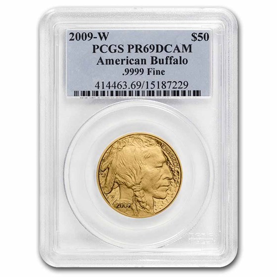 2009-W 1 oz Proof Gold Buffalo PR-69 PCGS 2009-W 1 oz Proof Gold Buffalo PR-69 PCGS