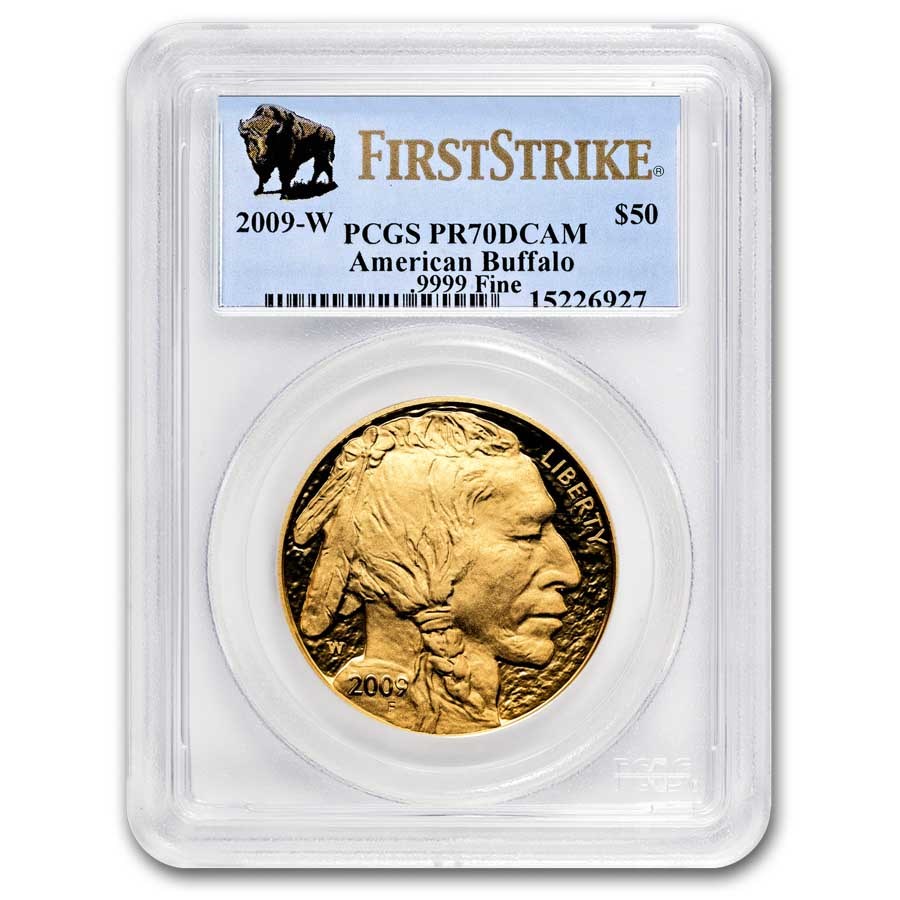 2009-W 1 oz Proof Gold Buffalo PR-70 PCGS (FirstStrike®)